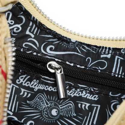 Von Dutch x True Religion Shoulder Bag - Cream Denim