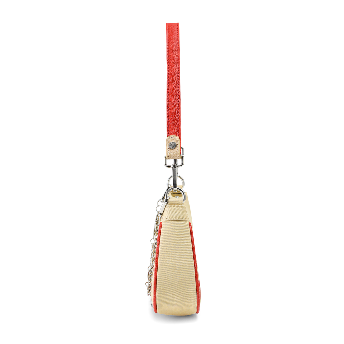 Von Dutch x True Religion Shoulder Bag - Cream Denim