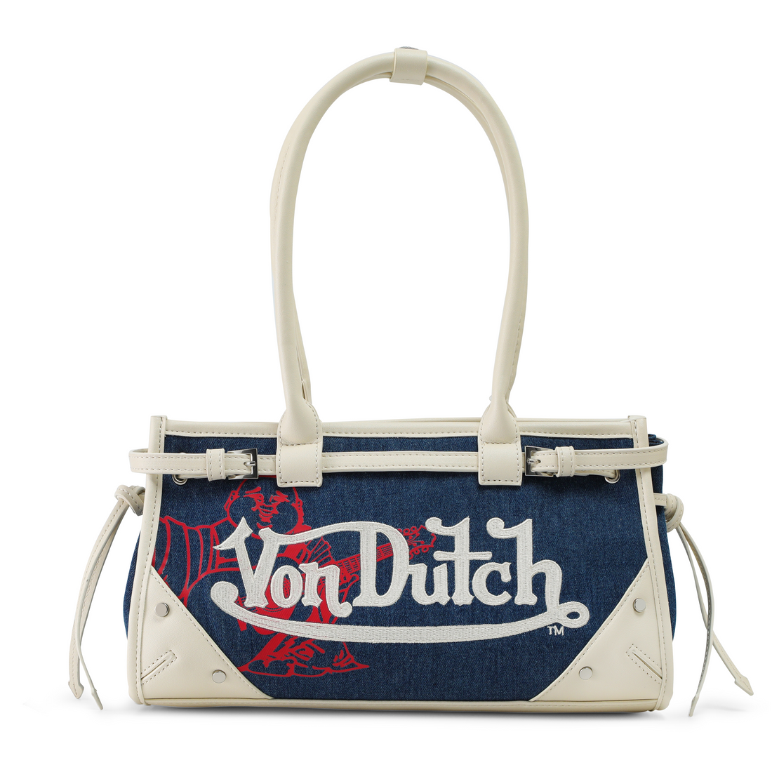 Von Dutch x True Religion Lane Shoulder Bag - Cream — image 1
