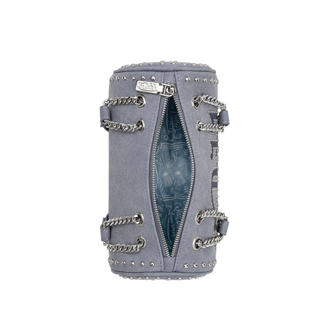 Barrel Bag - Blue Studded  Long Barrel — image 7