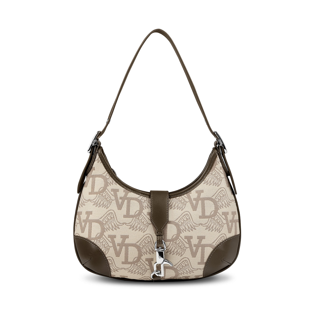 BELLA SHOULDER BAG - BROWN — image 1