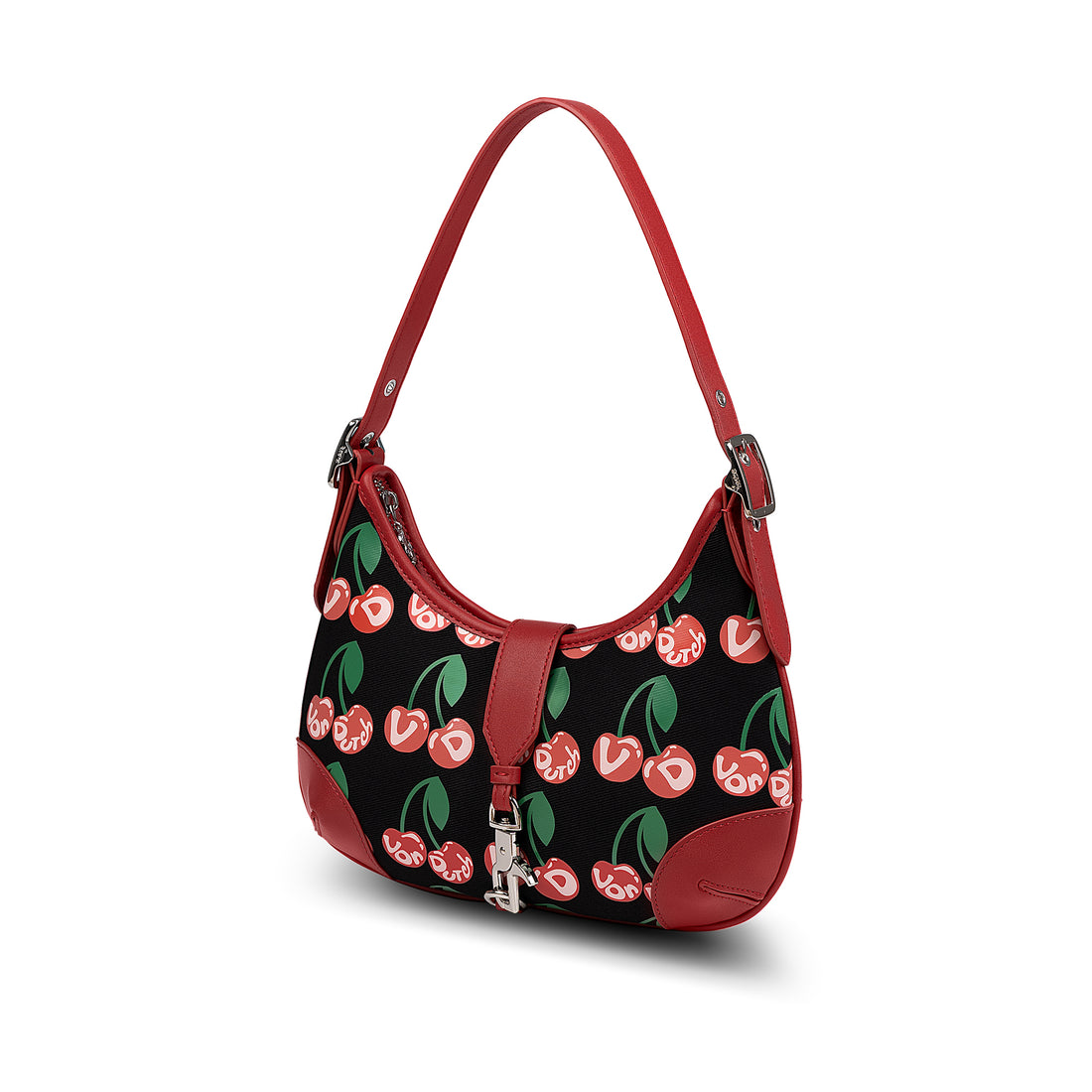 BELLA SHOULDER BAG -BLACK CHERRY — image 4
