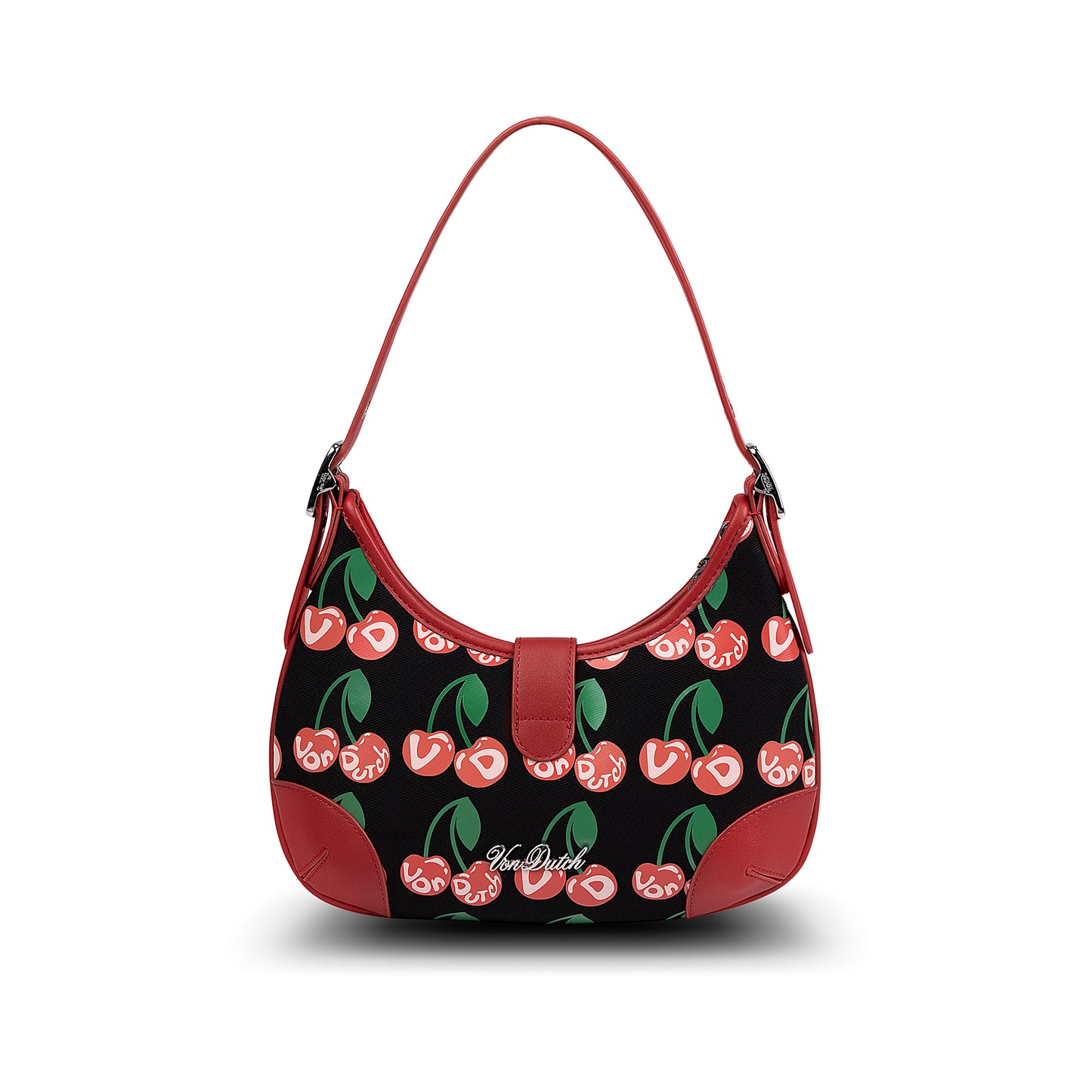 BELLA SHOULDER BAG -BLACK CHERRY