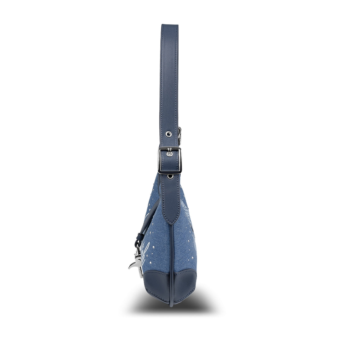 BELLA SHOULDER BAG -DENIM RHINESTONE — image 5