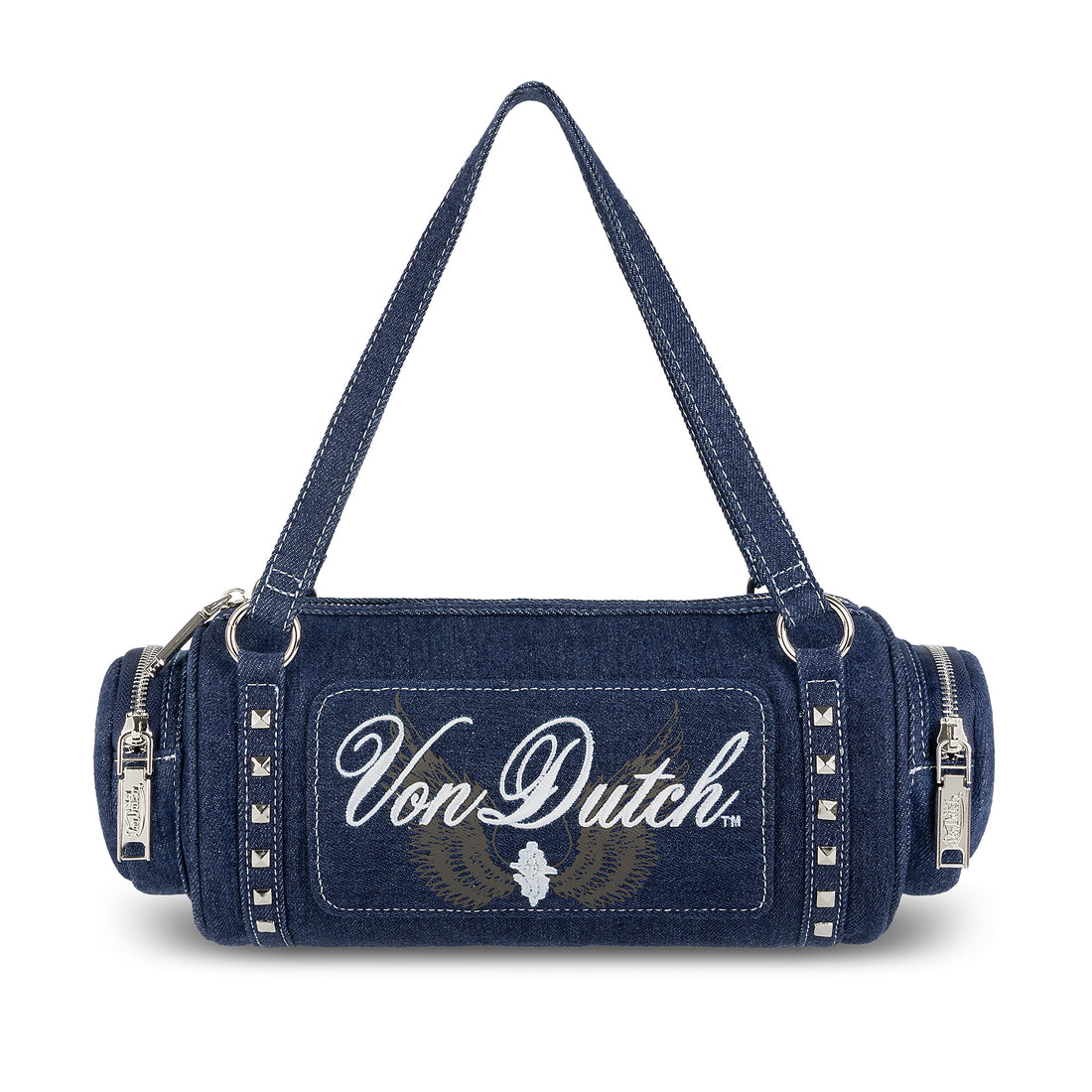 Dark Denim - Studded LUCY BAG — image 1