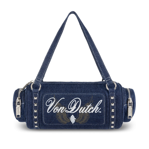 Dark Denim - Studded LUCY BAG