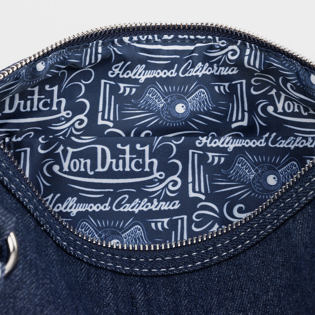 Dark Denim - Studded LUCY BAG — image 6