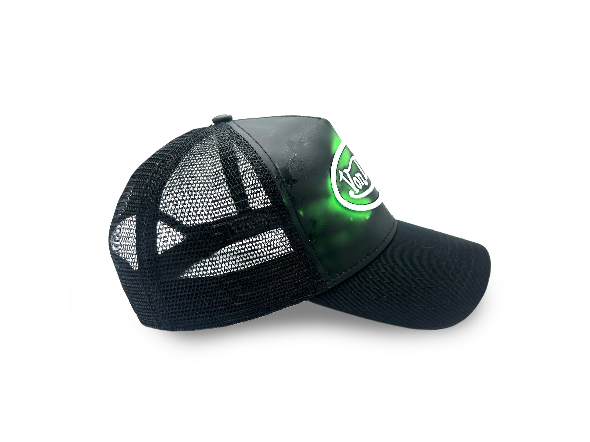 Black & Green Color Changing Trucker Hat