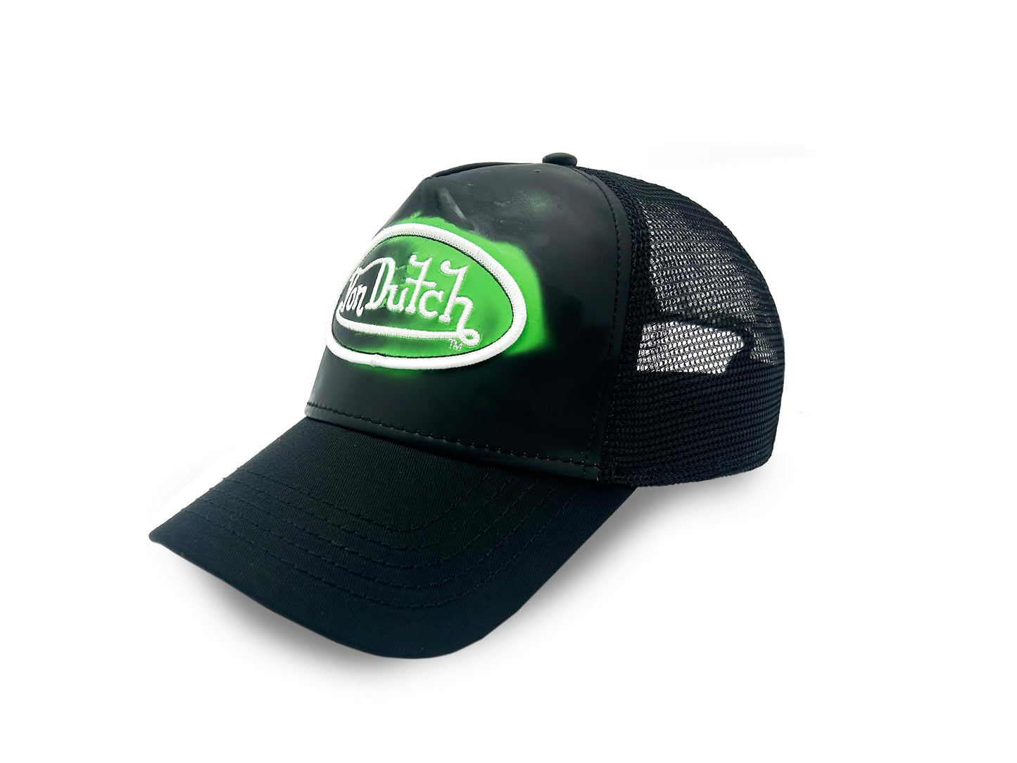 Black & Green Color Changing Trucker Hat