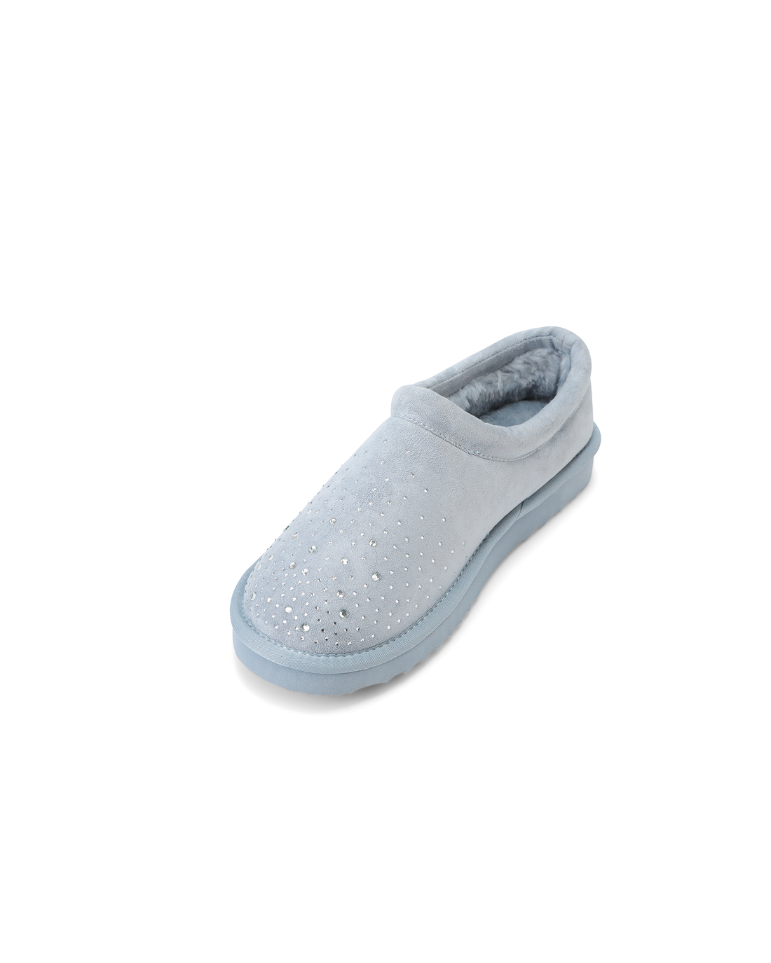 RHINESTONE SLIP-ON BOOT - BLUE — image 3