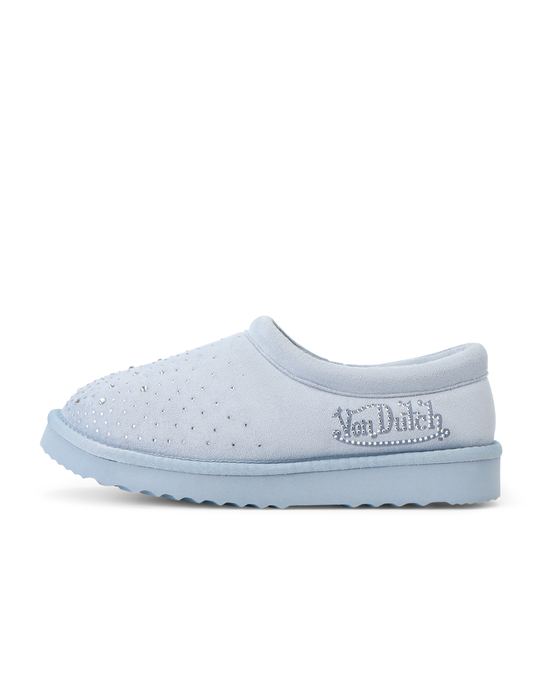 RHINESTONE SLIP-ON BOOT - BLUE — image 2