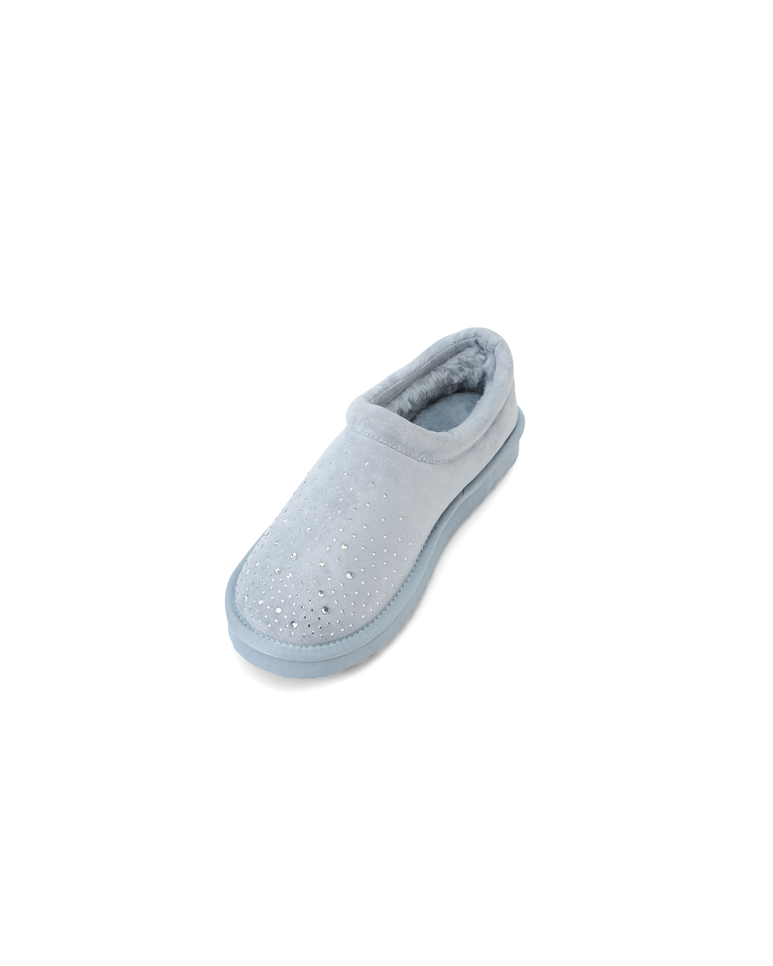 RHINESTONE SLIP-ON BOOT - BLUE — image 6