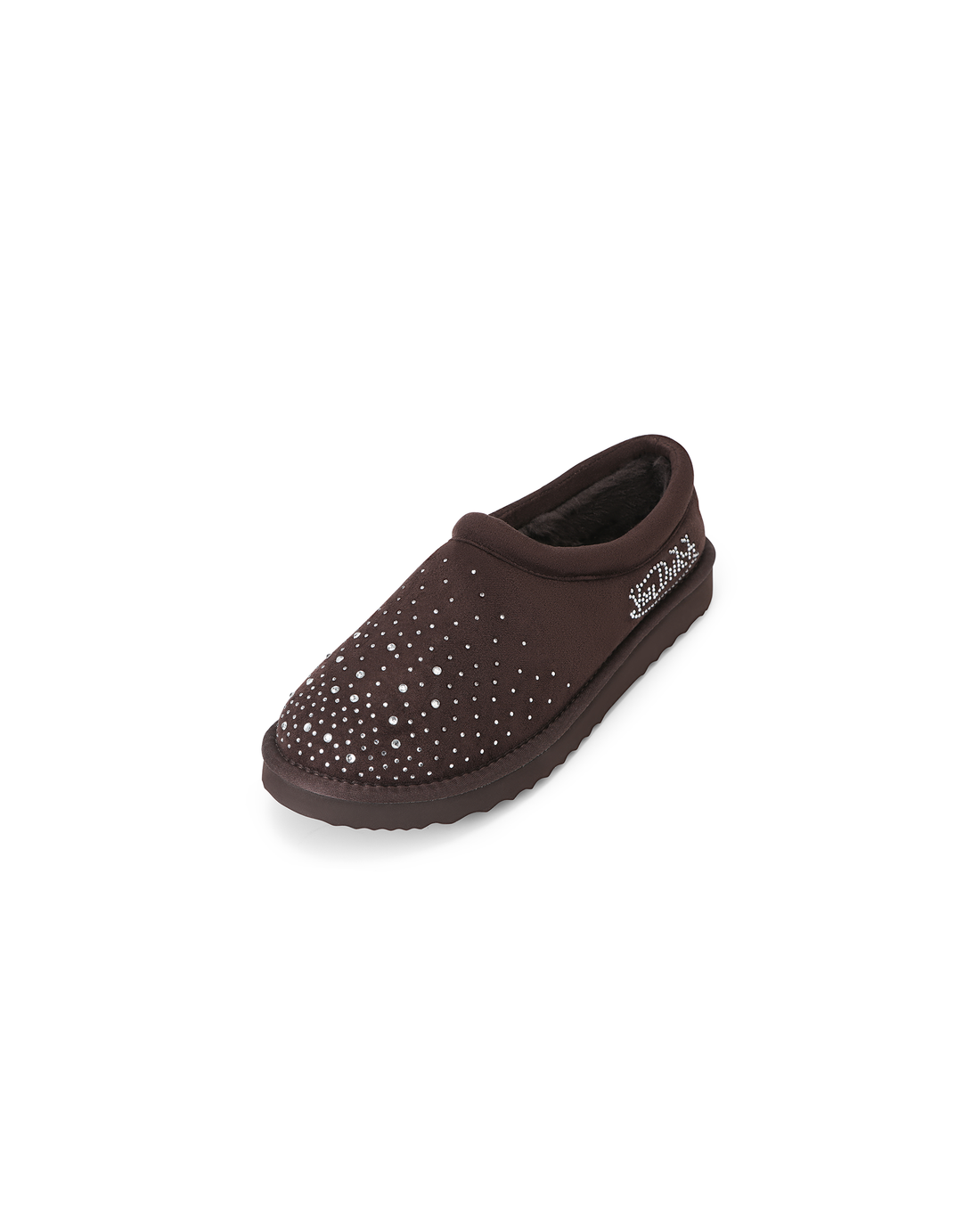 RHINESTONE SLIP-ON BOOT - MOCHA — image 3