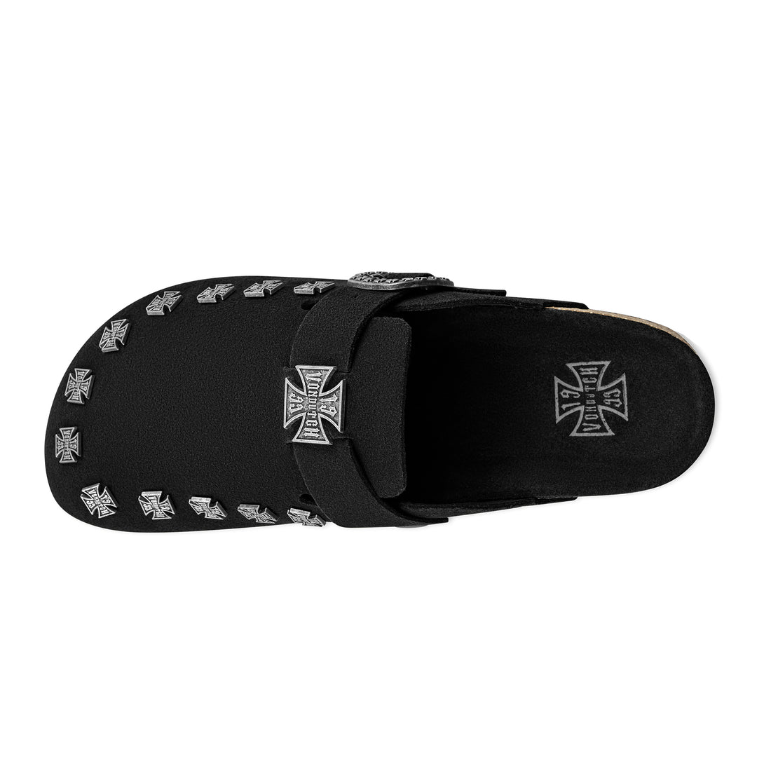 Women's Studded Chopper Clog - Black (SIZE UP RECOMMENDED) — image 10