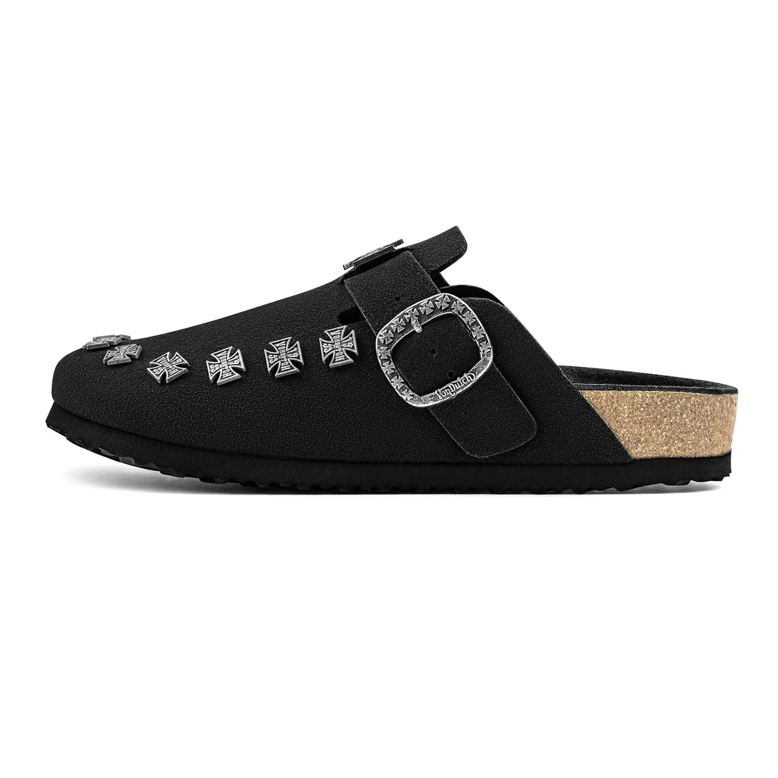 Women's Studded Chopper Clog - Black (SIZE UP RECOMMENDED) — image 2
