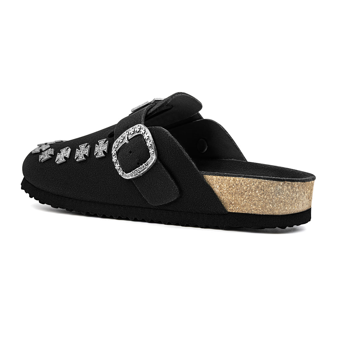Women's Studded Chopper Clog - Black (SIZE UP RECOMMENDED) — image 4