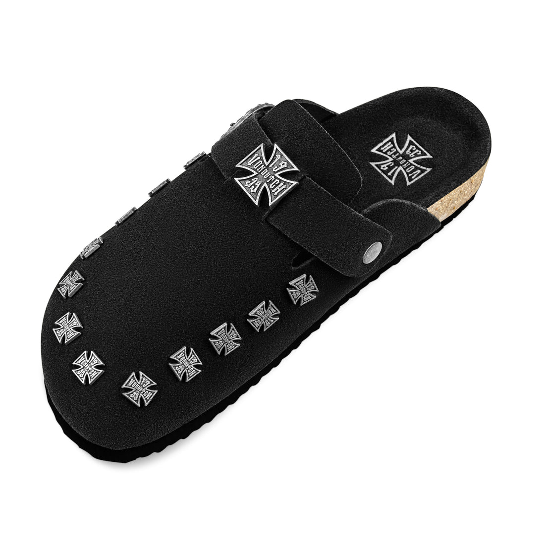 Women's Studded Chopper Clog - Black (SIZE UP RECOMMENDED) — image 7