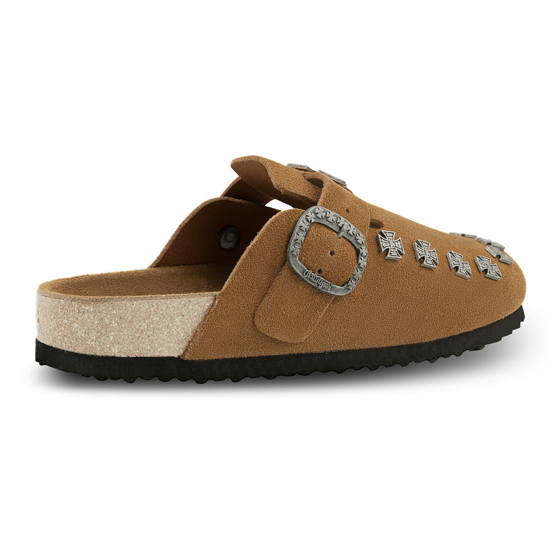 Women's Studded Chopper Clog - Chestnut (SIZE UP RECOMMENDED) — image 5