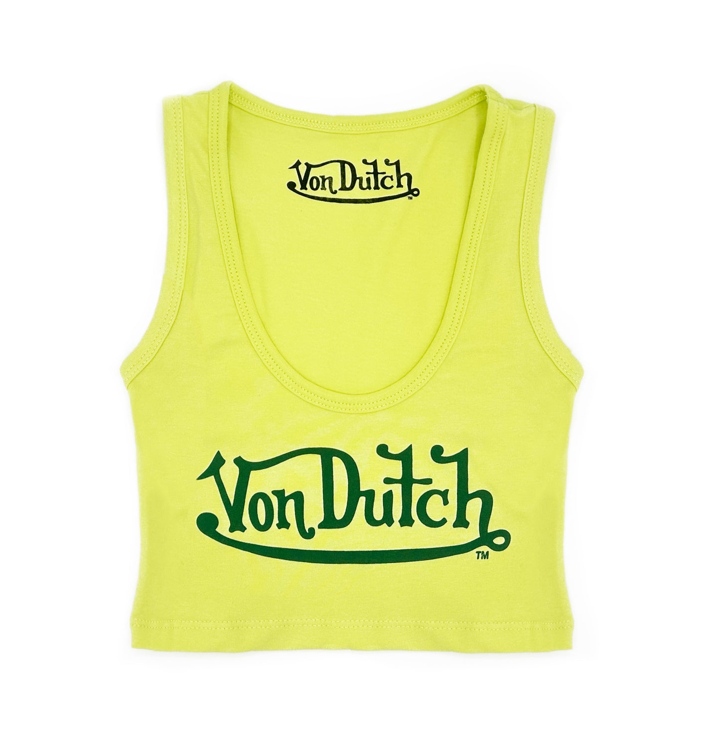 Yellow Classic Women's Crop Tank