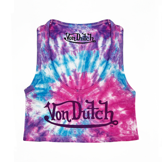 Classic Women's Tie-Dye Crop Tank