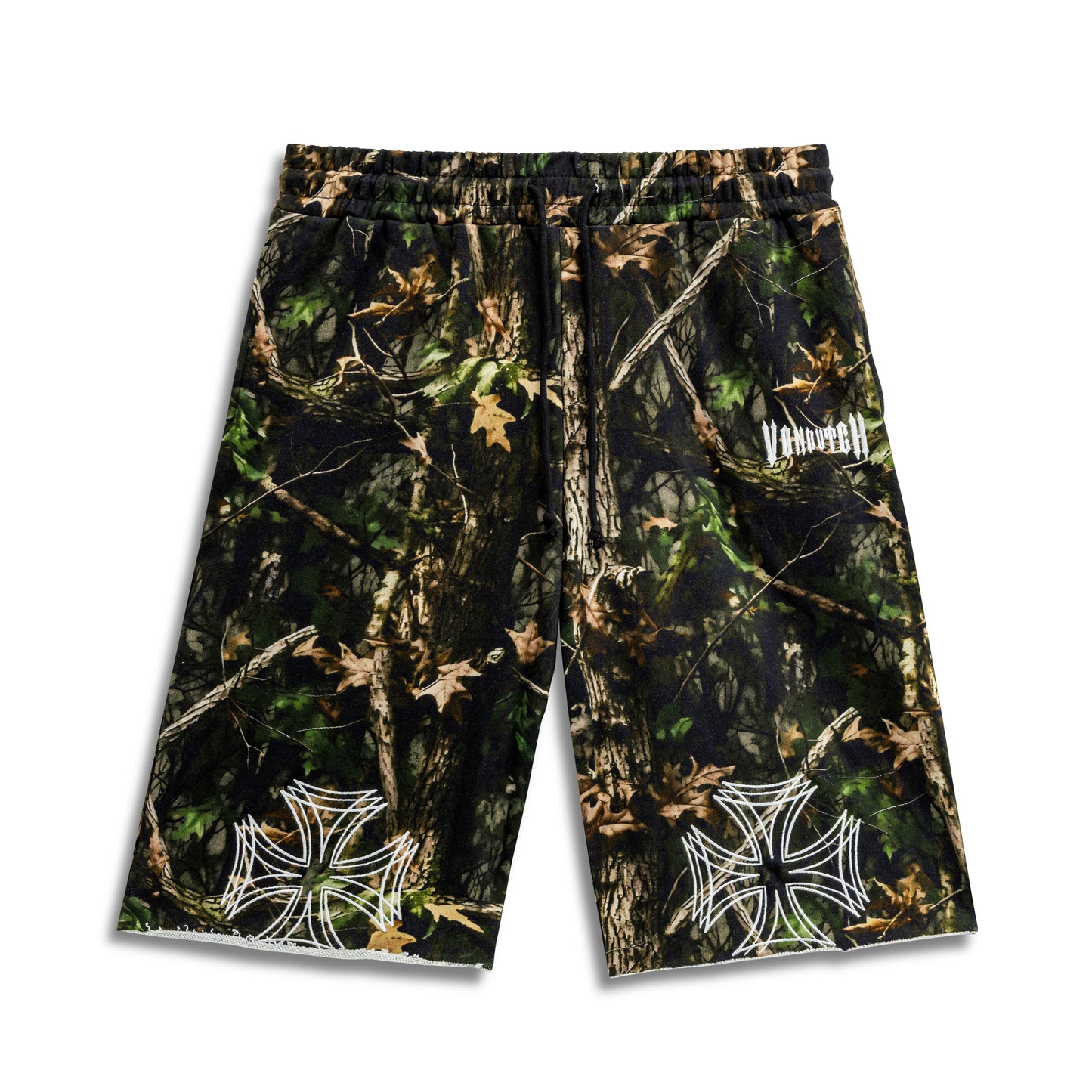 TREE CAMO - LA OVER-SIZED 3/4 SHORTS