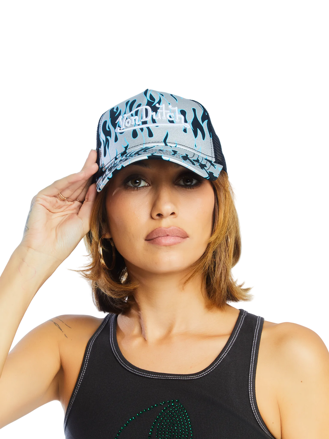 City of Angels Silver Blue Trucker Hat — image 2