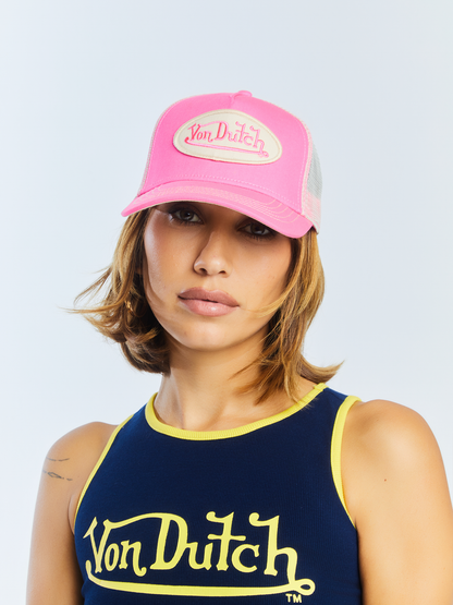 Pink & Grey Classic Trucker Hat