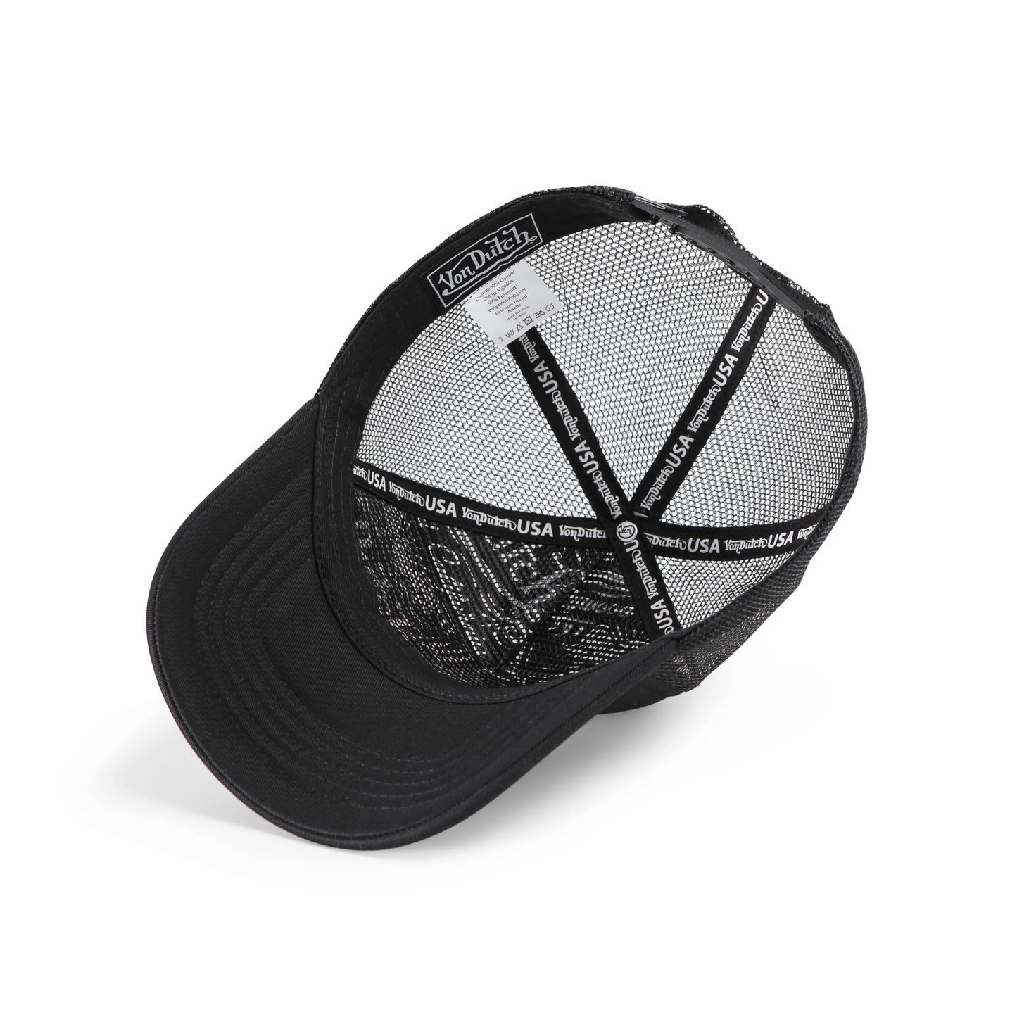 Foam Chopper Trucker Hat - Black & Red
