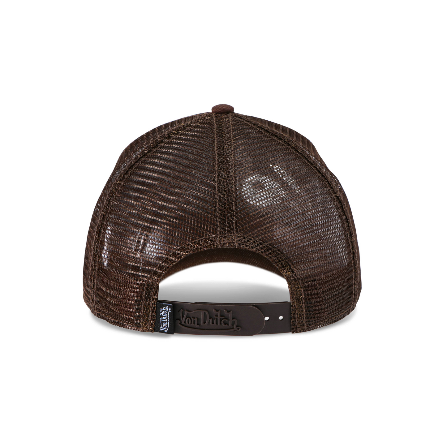 Foam Chopper Trucker Hat - Brown & Orange