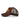 Von Dutch Foam Chopper Trucker Hat - Brown & Orange