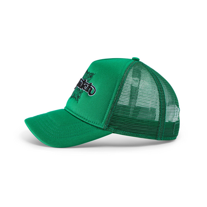 Foam Chopper Trucker Hat - Forest Green