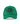 Von Dutch Foam Chopper Trucker Hat - Forest Green