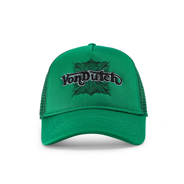 Foam Chopper Trucker Hat - Forest Green – Von Dutch