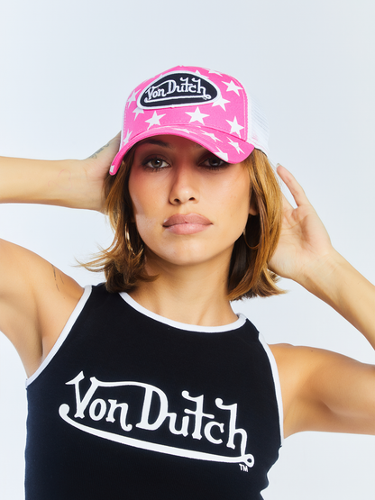 Americana Trucker Hat - Pink