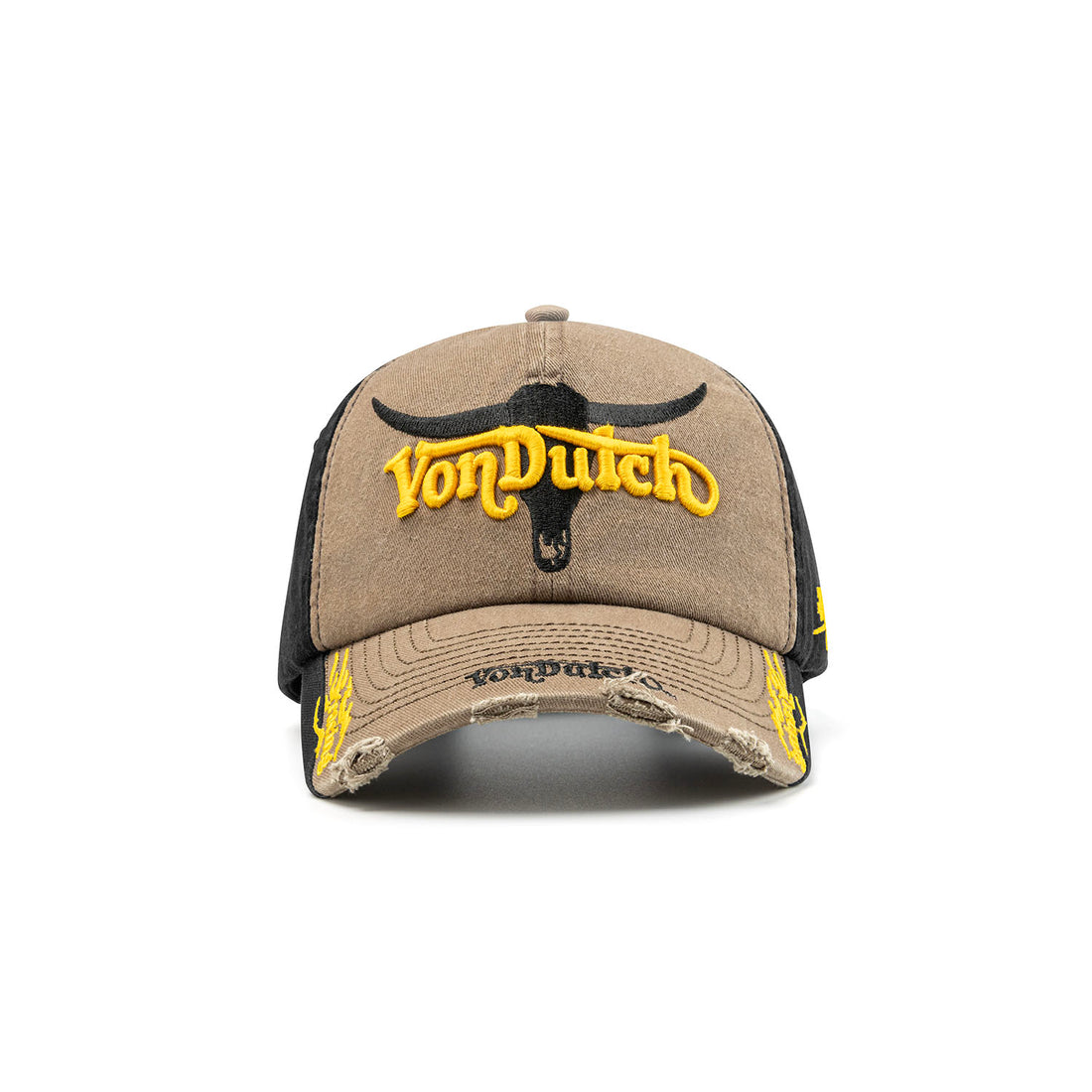 Bronco 6 Panel Hat - Grey — image 1