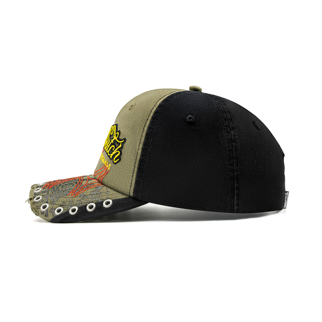 Bayou 6 Panel Hat - Black — image 3