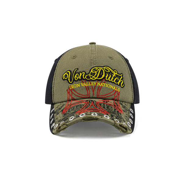 Bayou 6 Panel Hat - Black