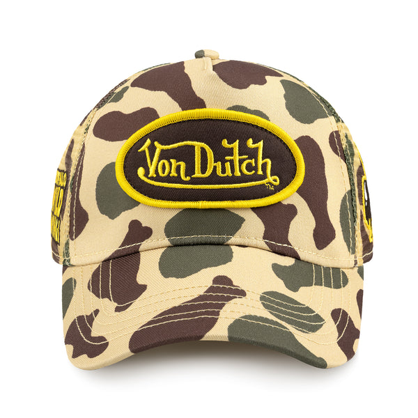 DUBS CAMO TRUCKER HAT - VD x BWW