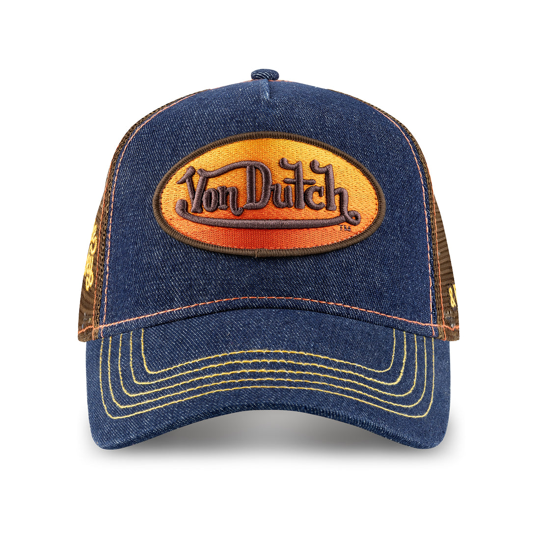DARK DENIM VON DUTCH X & BEYOND TRUCKER — image 1