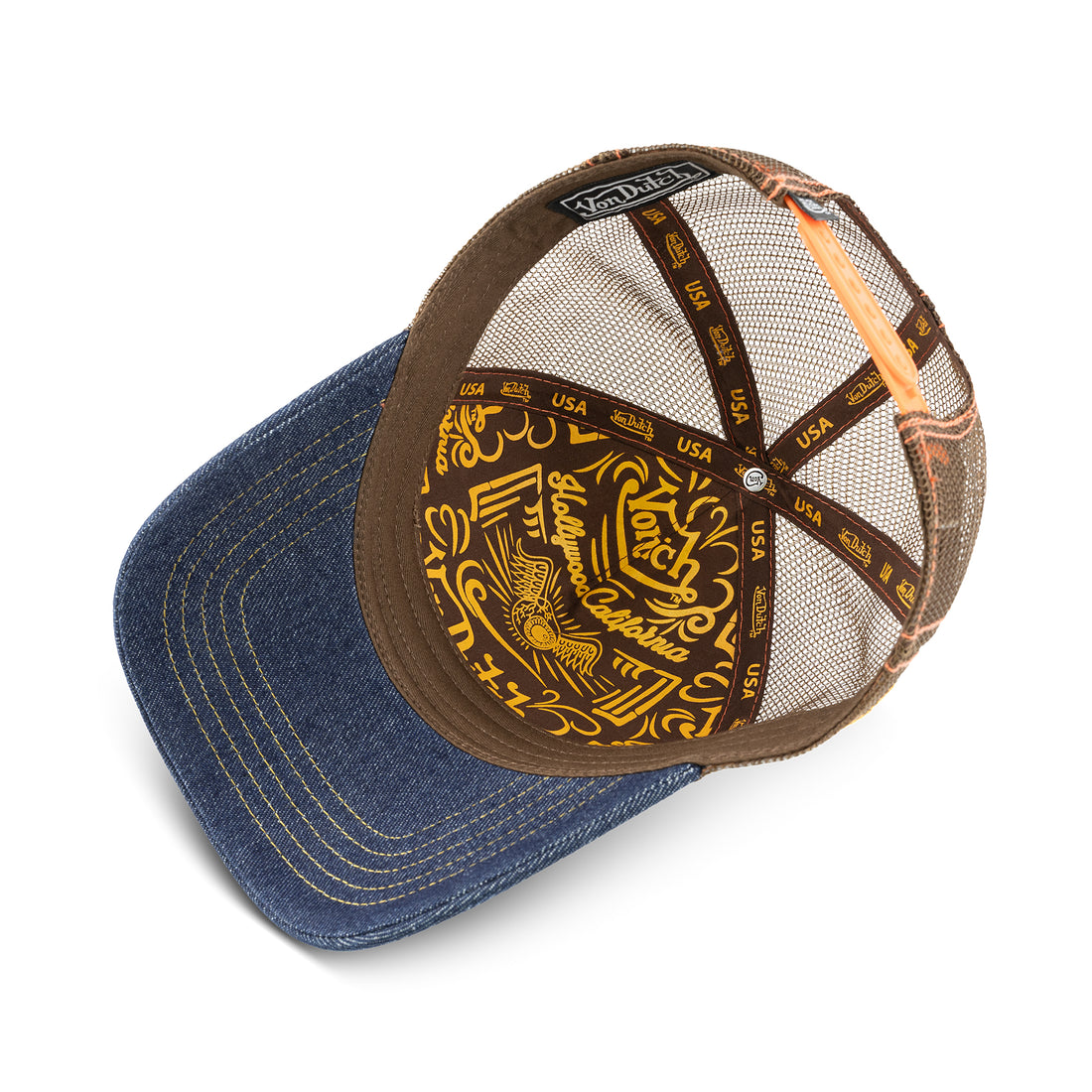 DARK DENIM VON DUTCH X & BEYOND TRUCKER — image 5