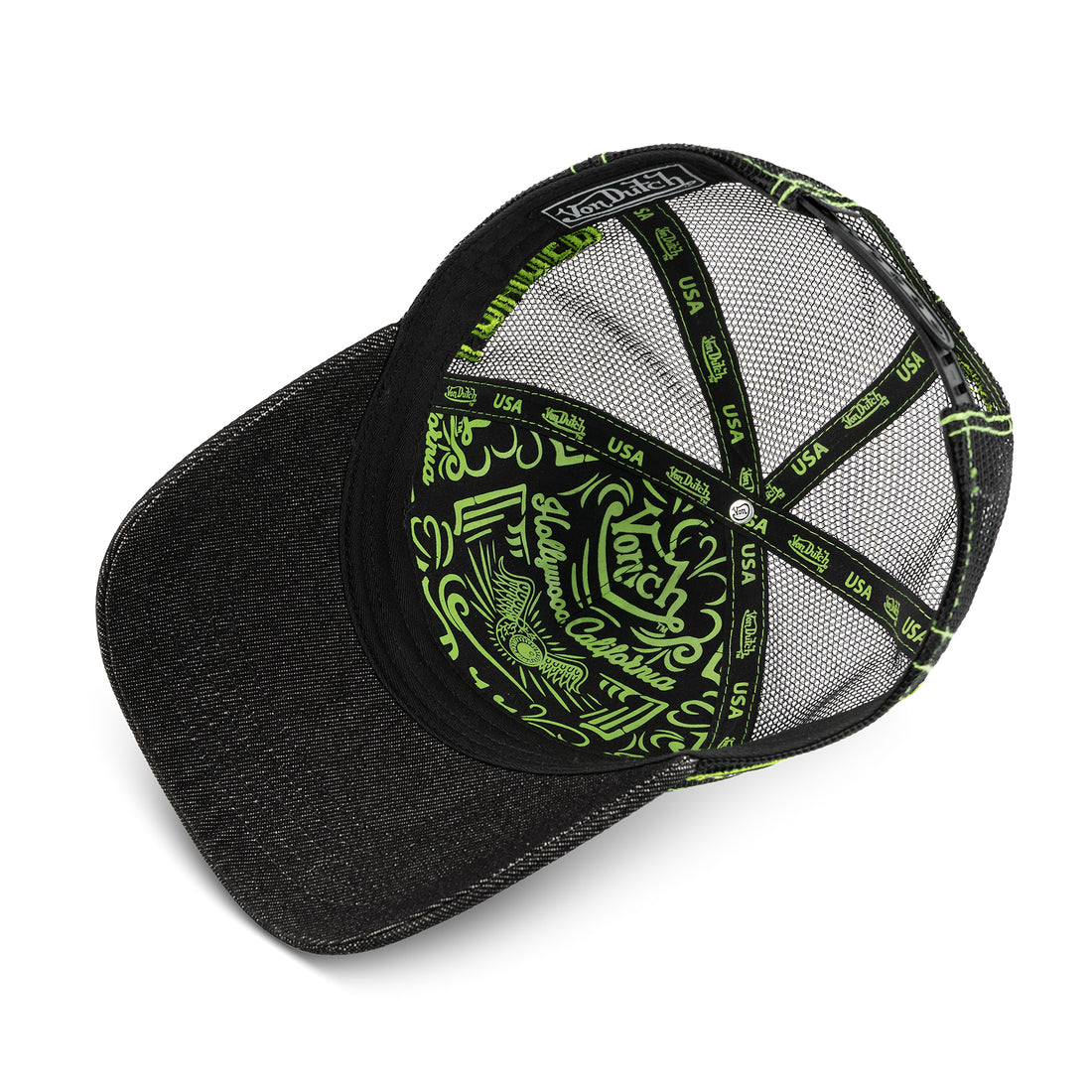 DARK DENIM VON DUTCH X LOUDER THAN LIFE TRUCKER — image 5