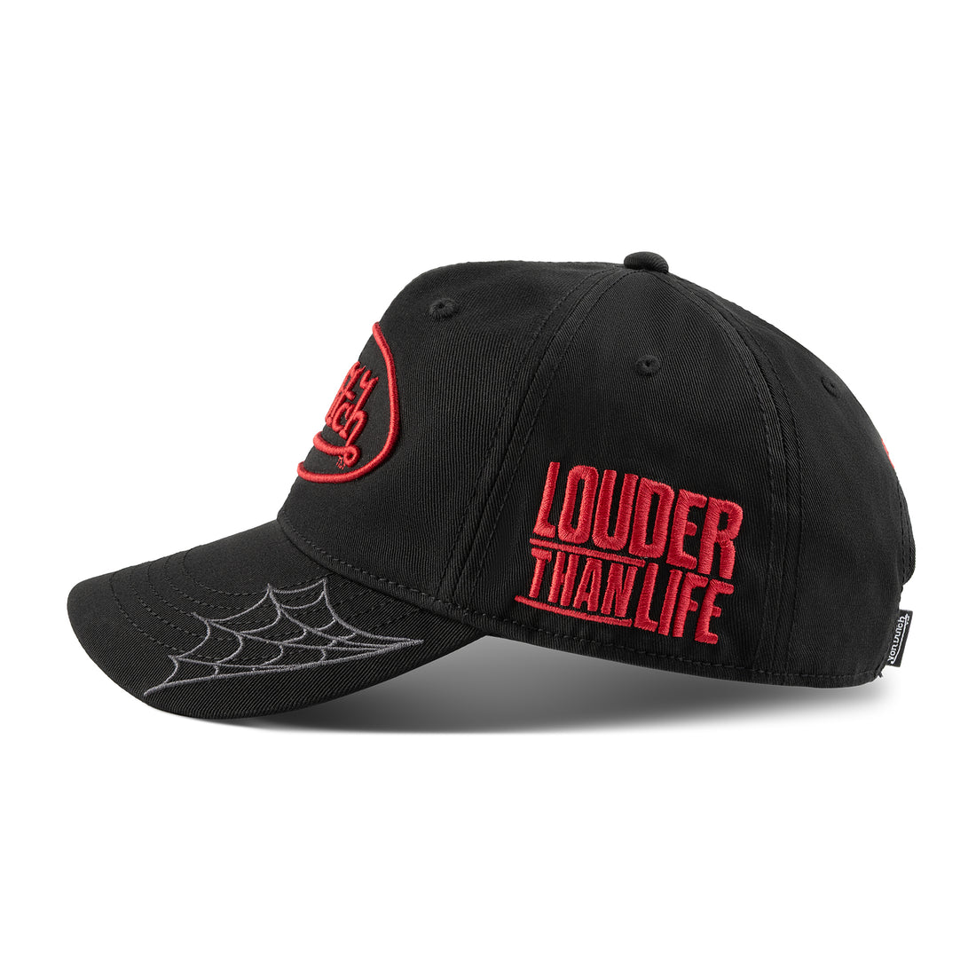 CHARCOAL VON DUTCH X LOUDER THAN LIFE DAD HAT — image 2