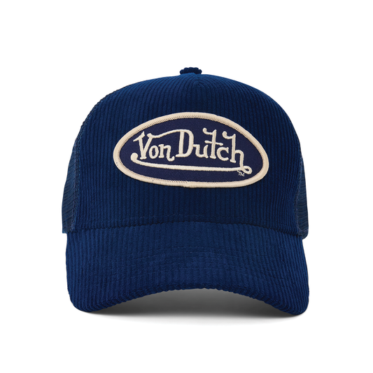 Navy Cordutch Trucker Hat