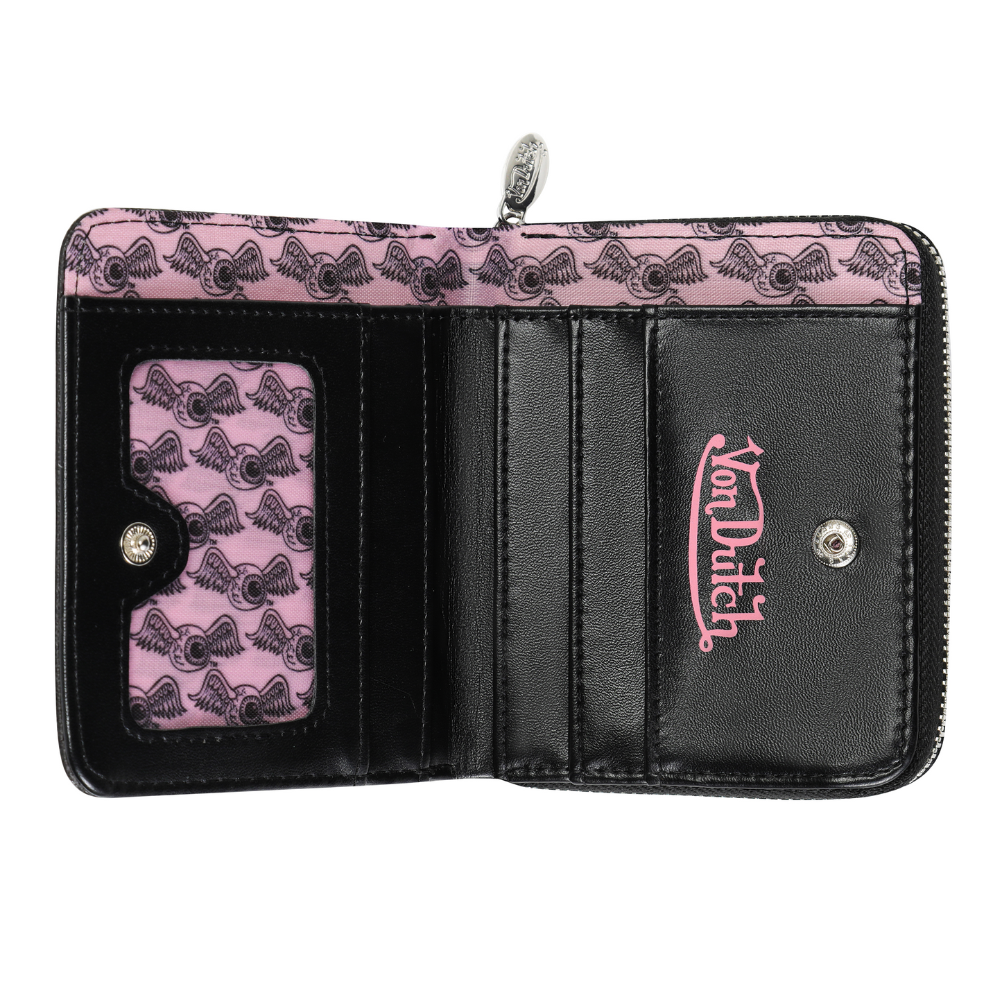 Classic Signature Zip-up Wallet