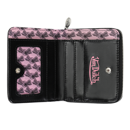 Classic Signature Zip-up Wallet