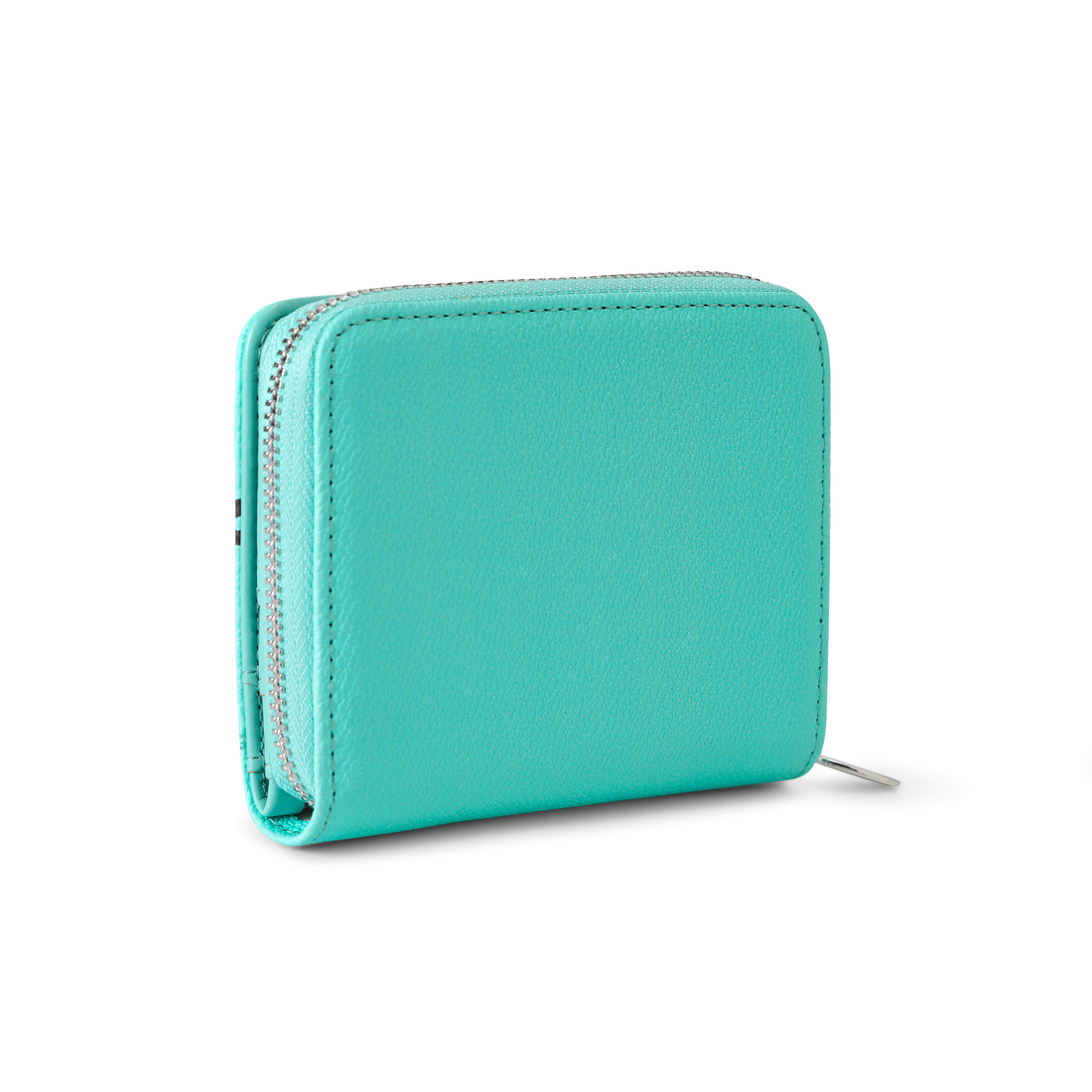 Classic Signature Zip-up Wallet - Turquoise — image 6