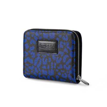 Cheetah Print Zip-up Wallet