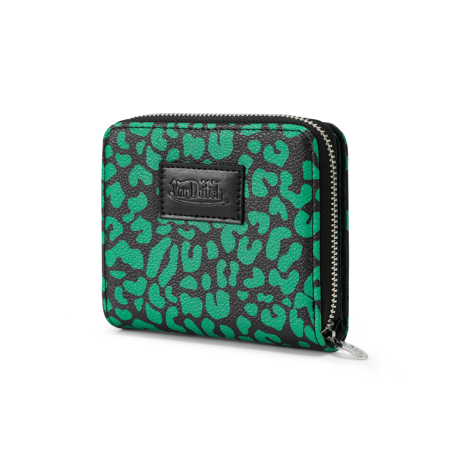 Cheetah Print Zip-up Wallet