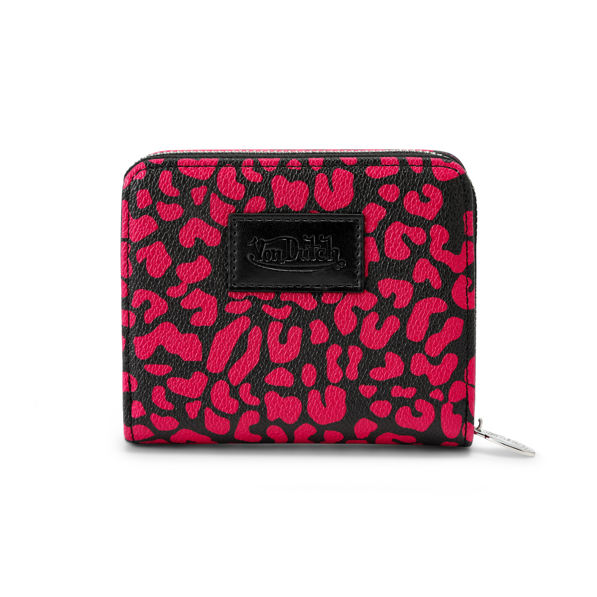 Cheetah Print Zip-up Wallet