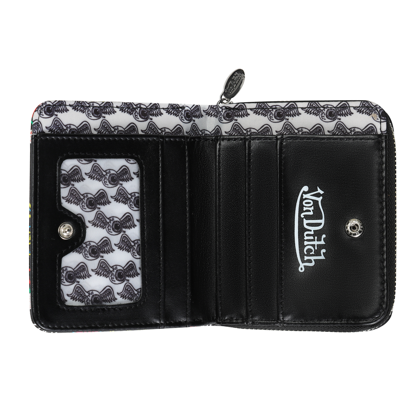 Jax Print Zip-up Wallet